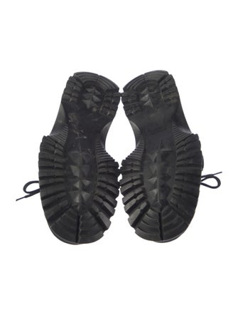 Prada Leather Hiking Boots