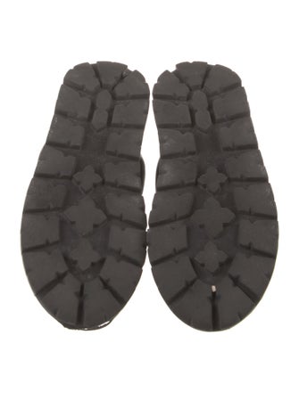 Prada Leather Slingback Sandals