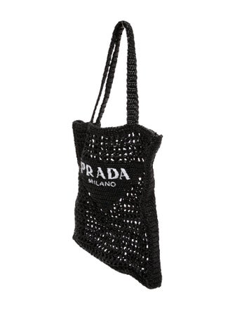 Prada Raffia Grass Tote