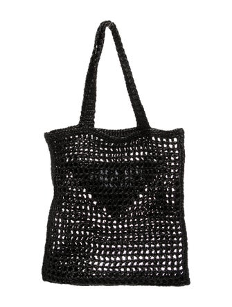 Prada Raffia Grass Tote