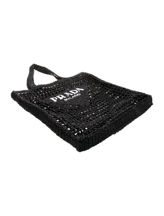 Prada Raffia Grass Tote