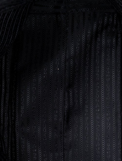 Prada Enameled Metal Triangle Tote