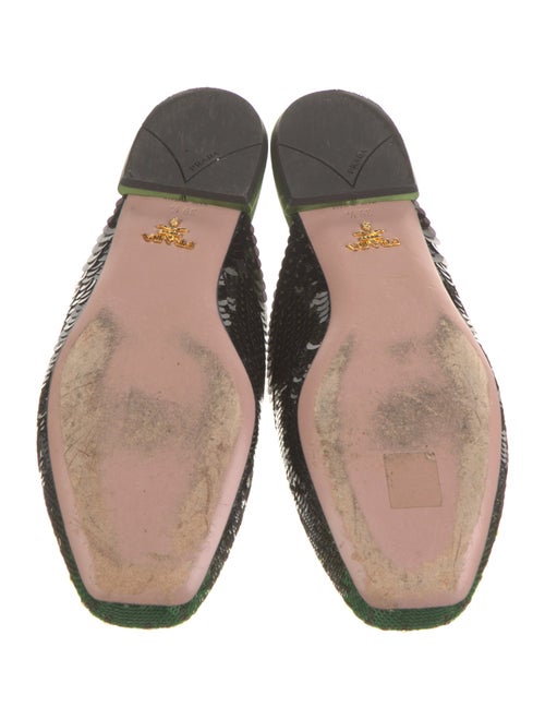 Prada Sequins Sequin Embellishments Mules