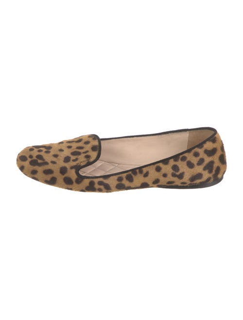 Prada Ponyhair Animal Print Flats
