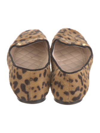 Prada Ponyhair Animal Print Flats