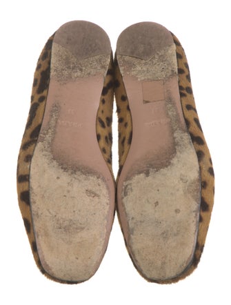 Prada Ponyhair Animal Print Flats