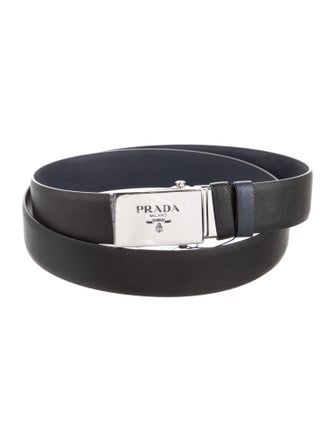 Prada Saffiano Lux Leather Belt