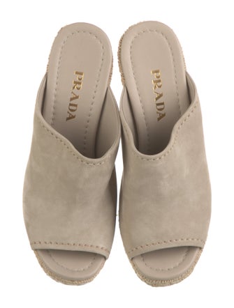 Prada Suede Espadrilles