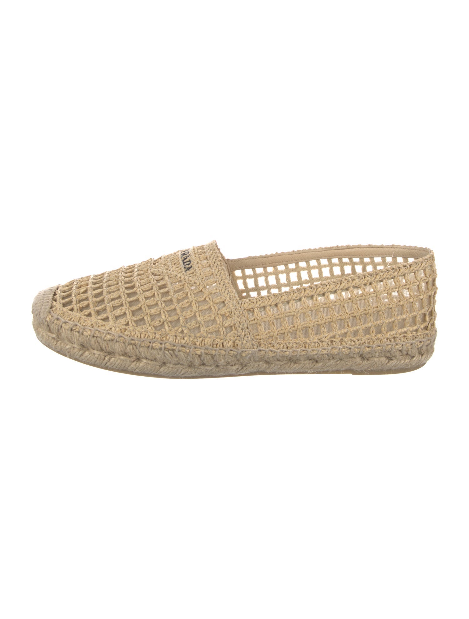 Prada Straw Espadrilles