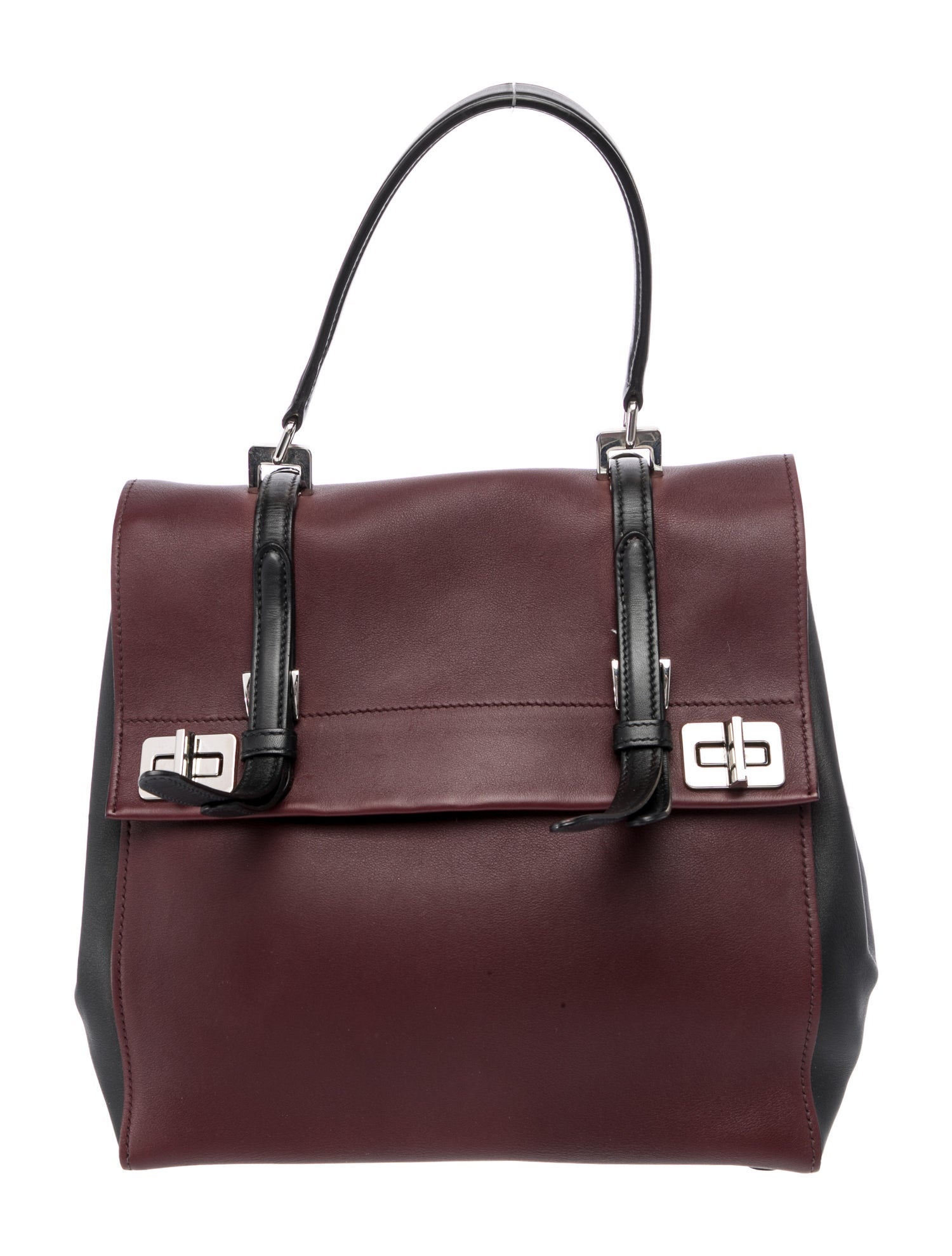Prada City Calf Leather City Bag