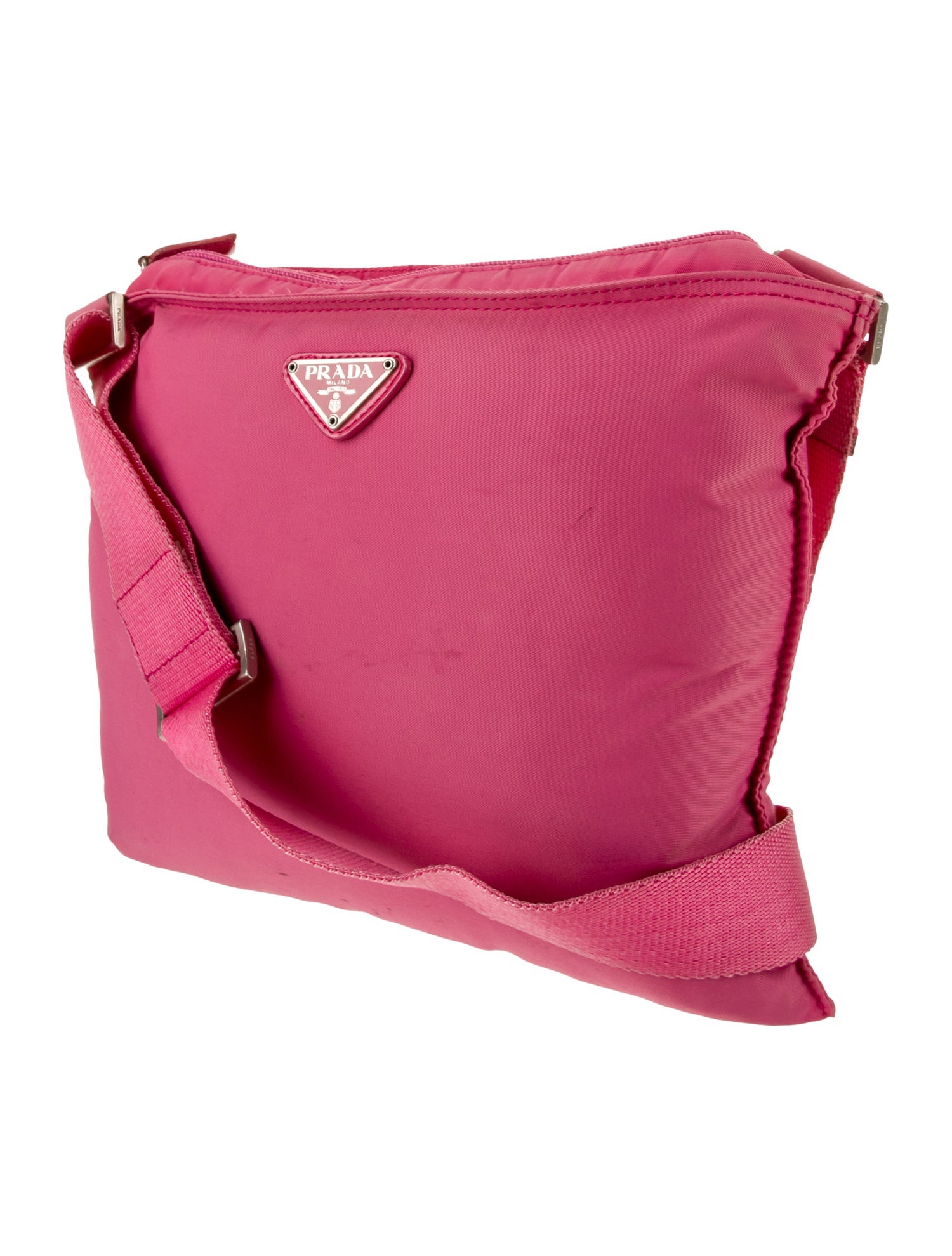 Prada Tessuto Nylon Messenger Bag