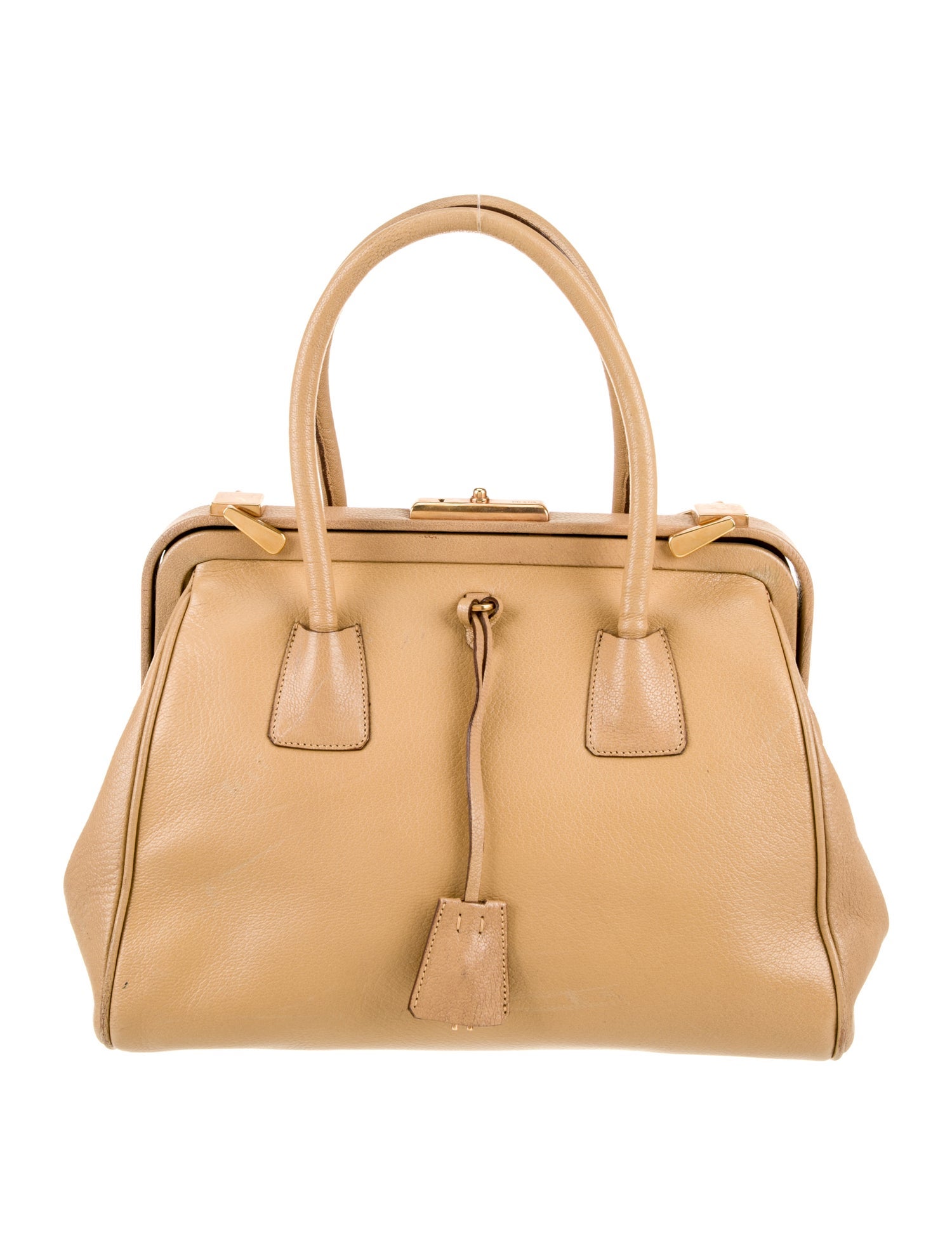 Prada Madras Leather Cerniera