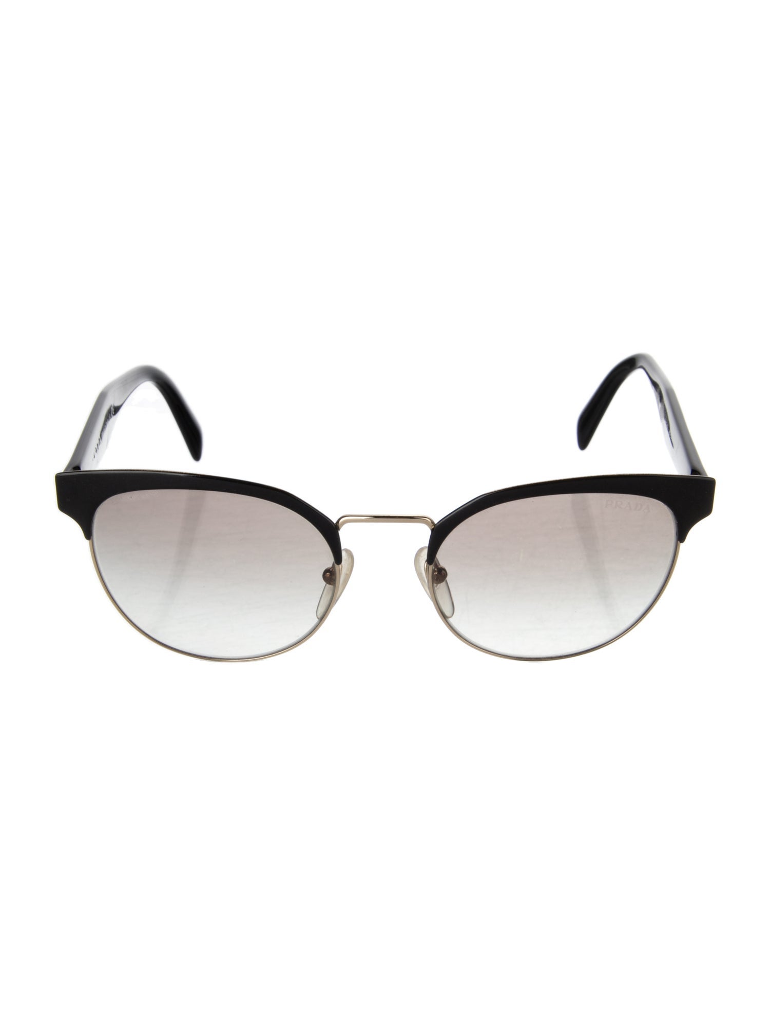 Prada Round Gradient Sunglasses