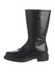 Prada Leather Rain Boots