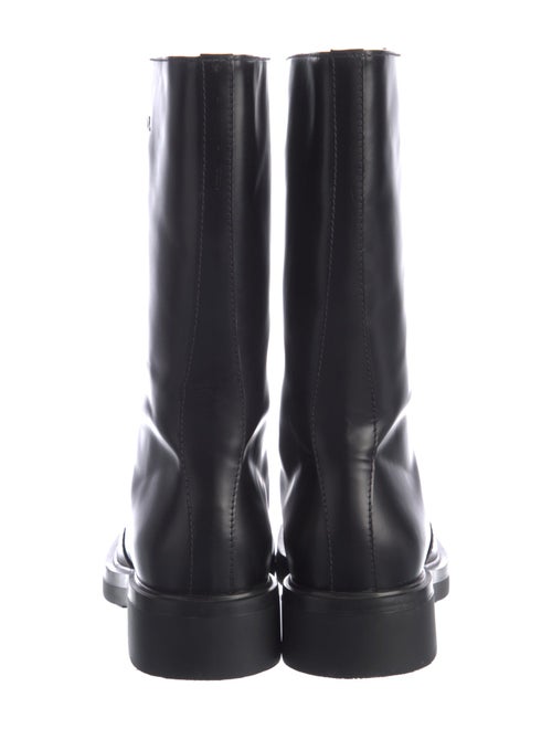 Prada Leather Rain Boots