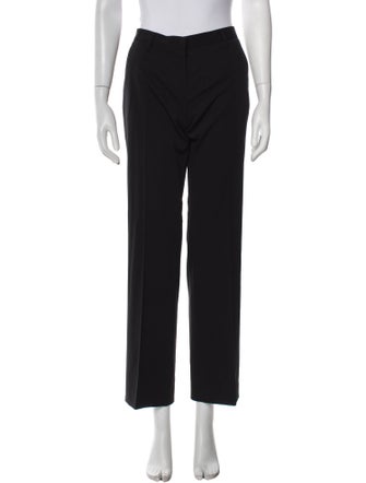 Prada Virgin Wool Straight Leg Pants