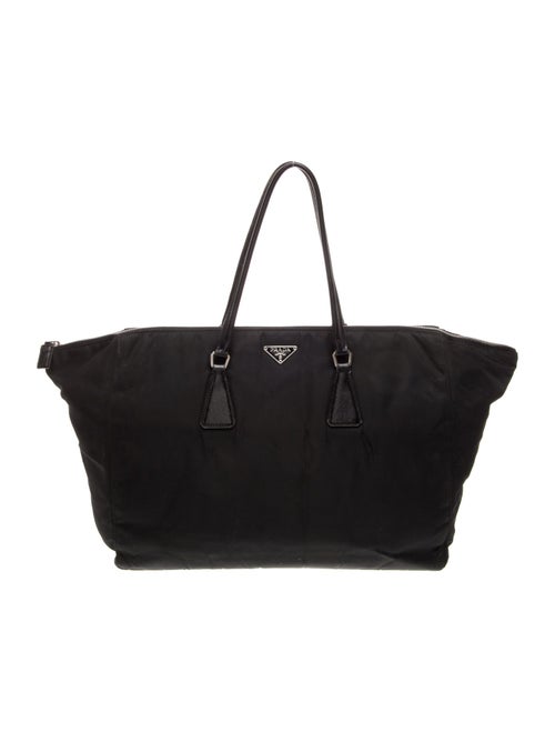 Prada Saffiano Leather Weekender Bag