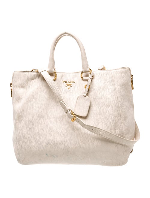 Prada Vitello Daino Leather Top Handle Bag