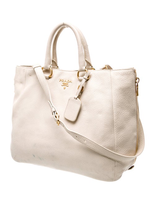 Prada Vitello Daino Leather Top Handle Bag