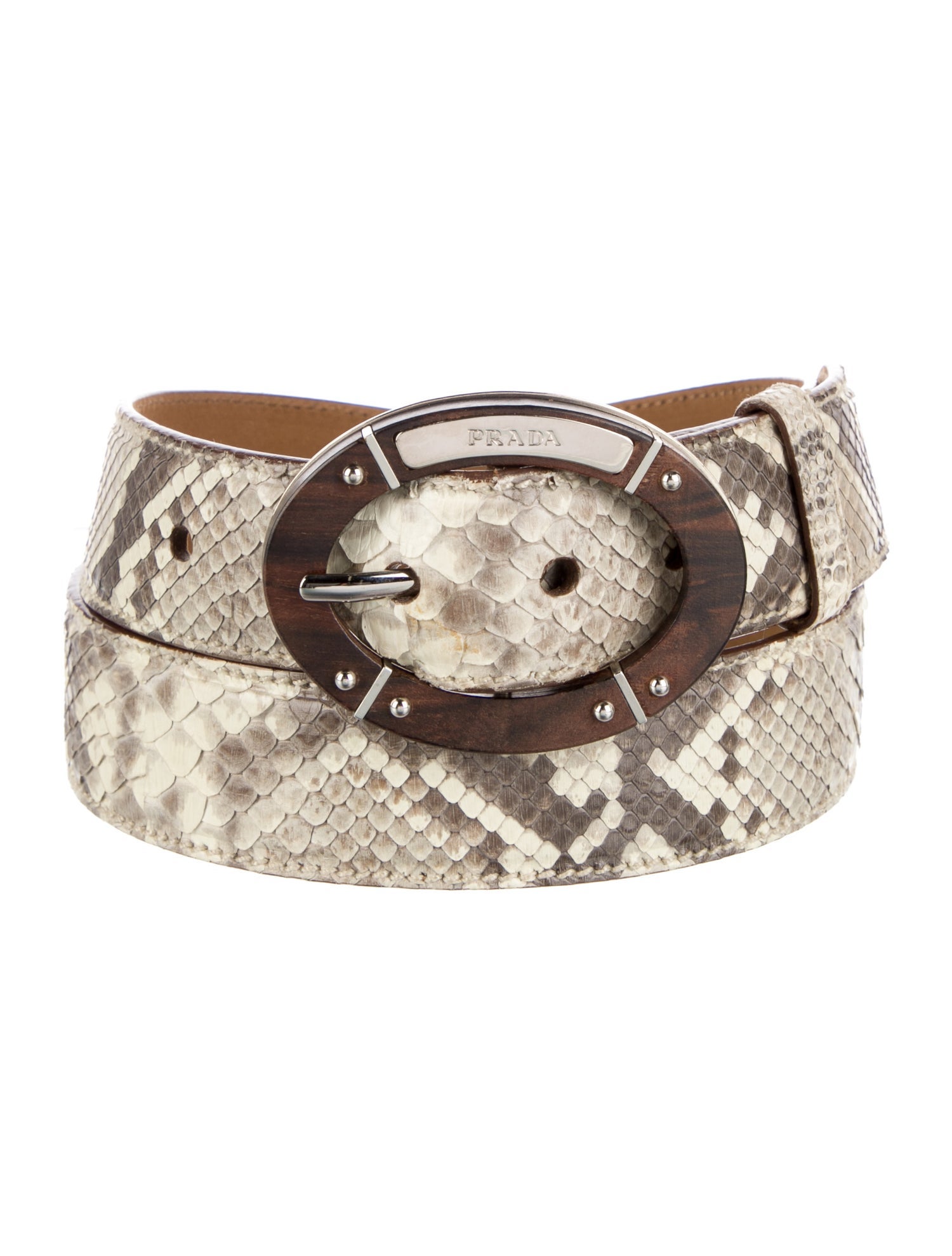 Prada Snakeskin Belt