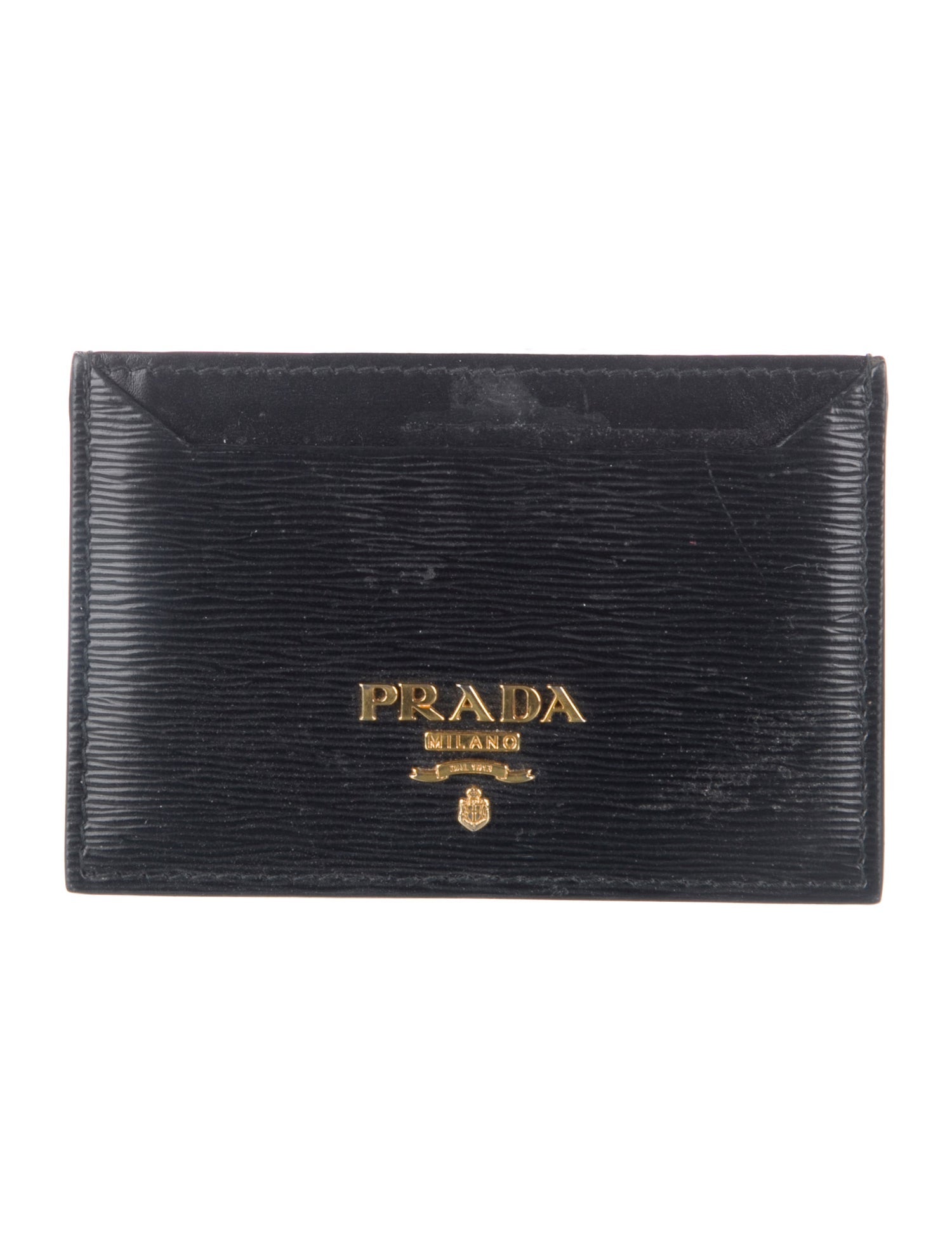 Prada Vitello Move Leather Card Holder