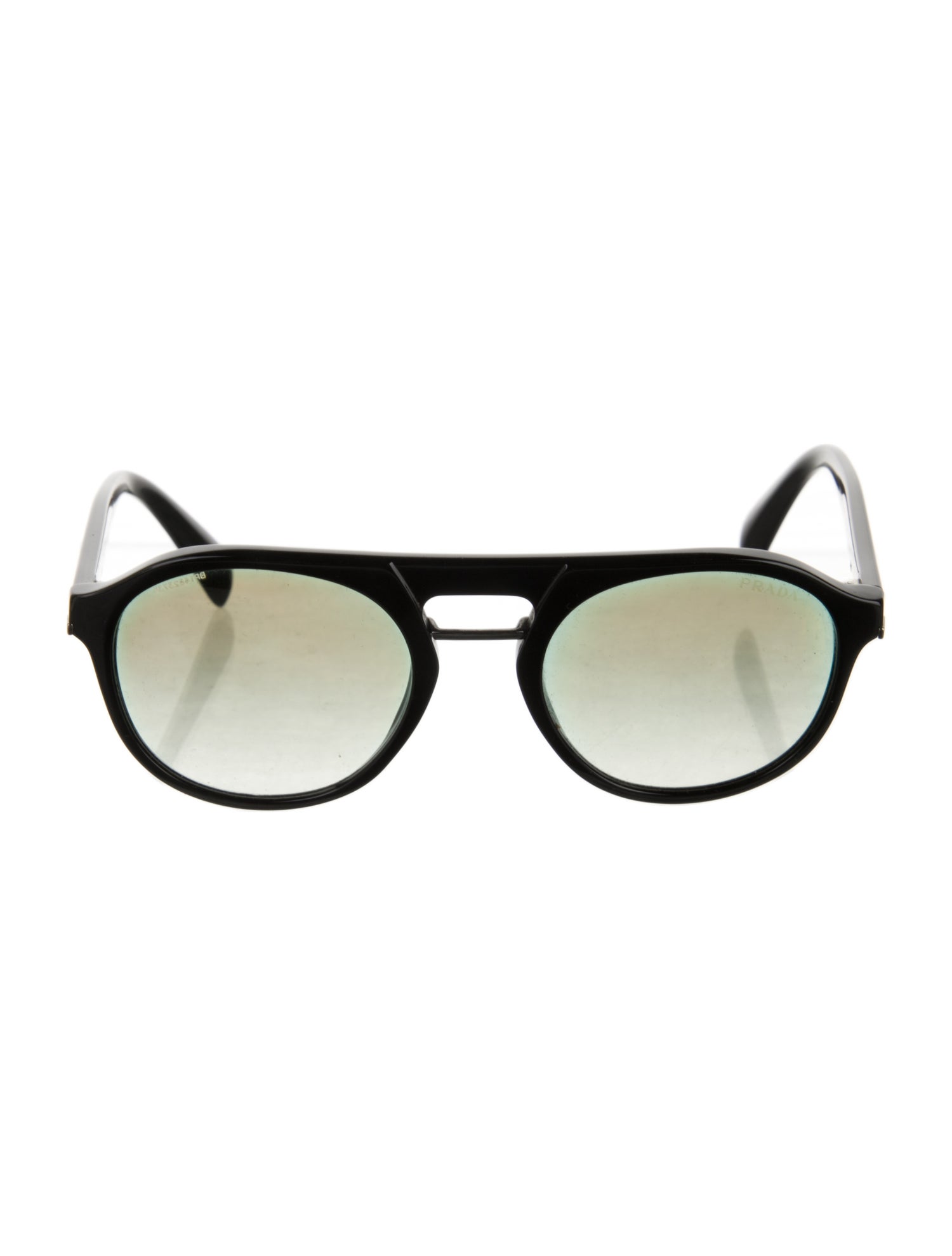Prada Round Gradient Sunglasses
