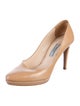 Prada Saffiano Leather Pumps