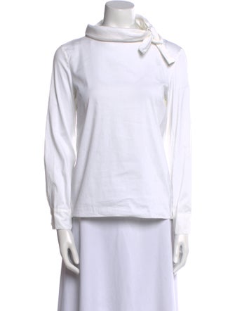 Prada 2017 Tie Neck Sweatshirt