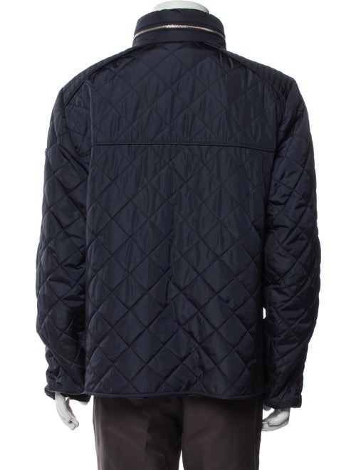 Prada 2019 Enameled Metal Triangle Puffer Coat