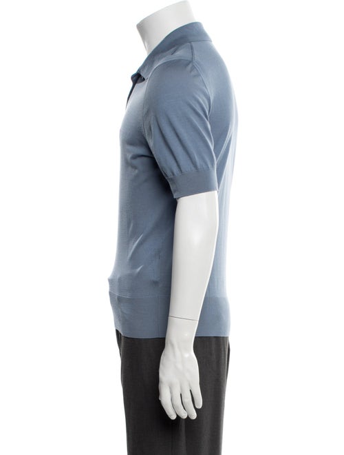 Prada 2018 Virgin Wool Polo Shirt