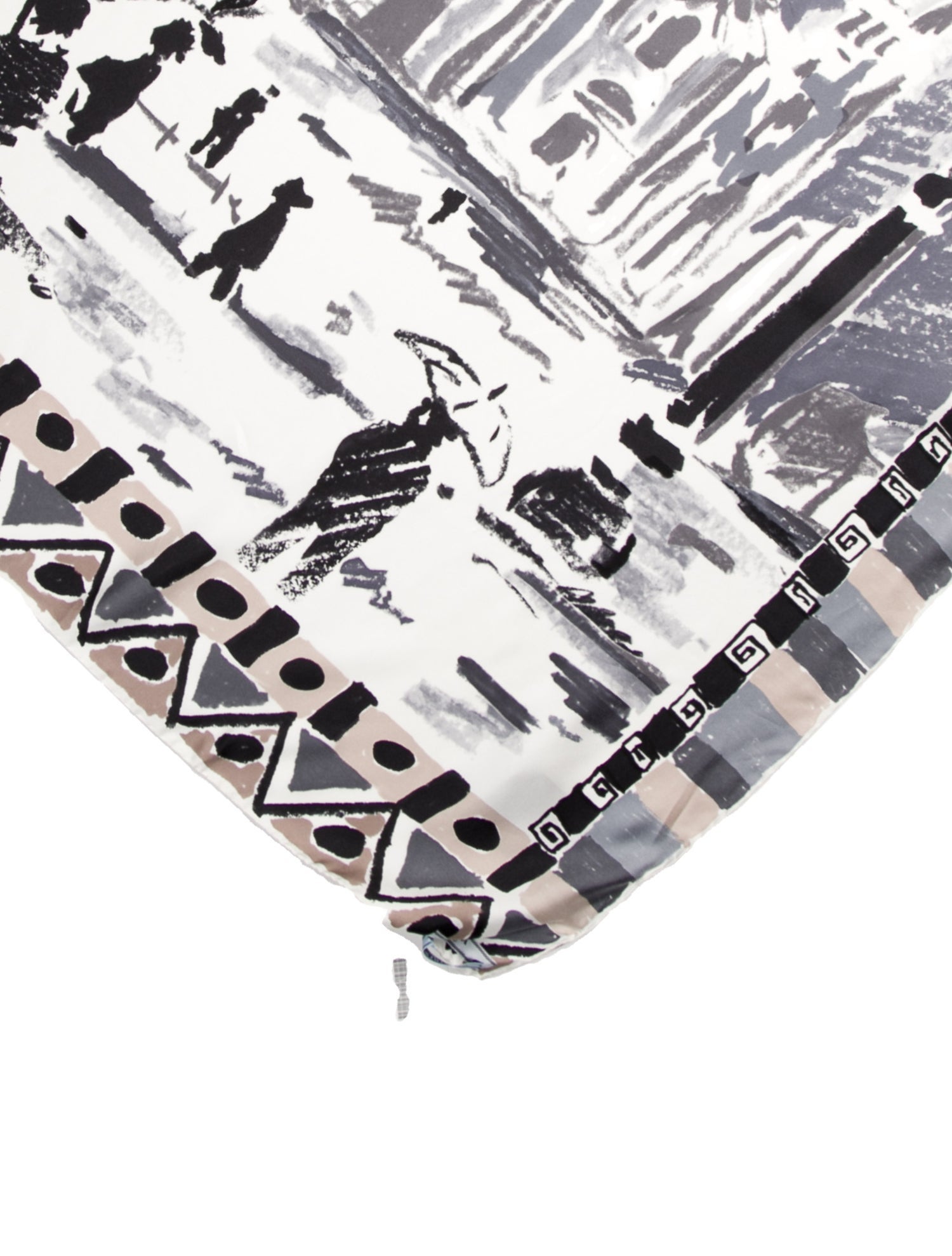 Prada Silk Printed Scarf