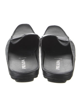 Prada Leather Mules