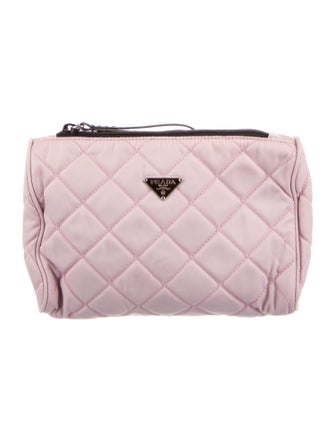 Prada Tessuto Impunturato Cosmetic Case