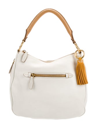 Prada Enameled Metal Triangle Re-Edition 2000