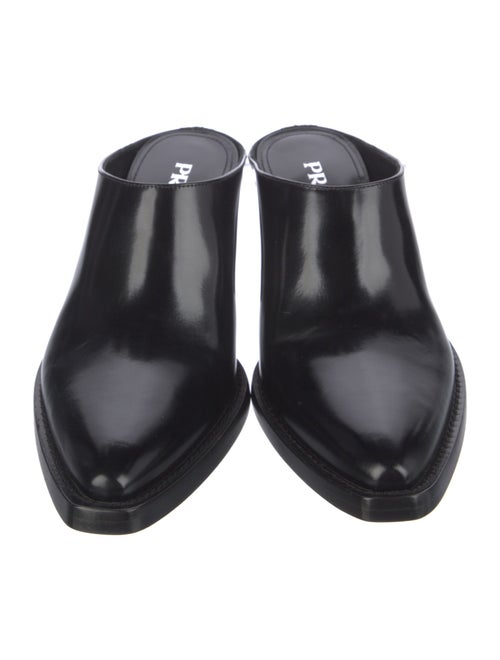 Prada Leather Mules