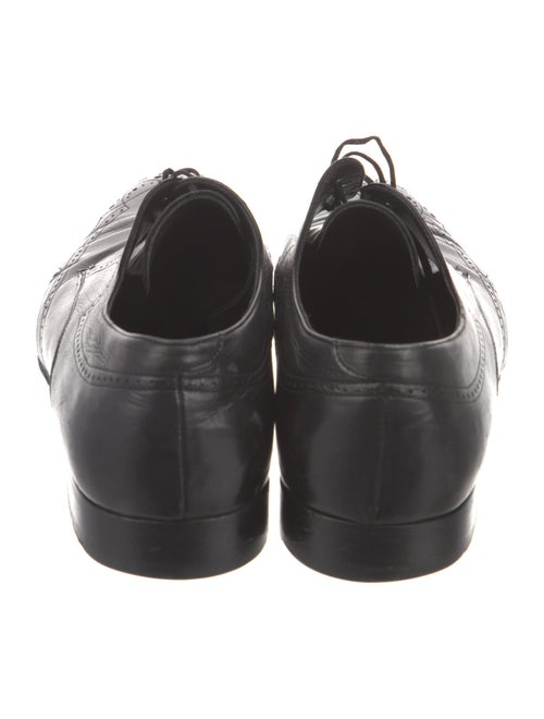 Prada Leather Lasercut Accents Brogues