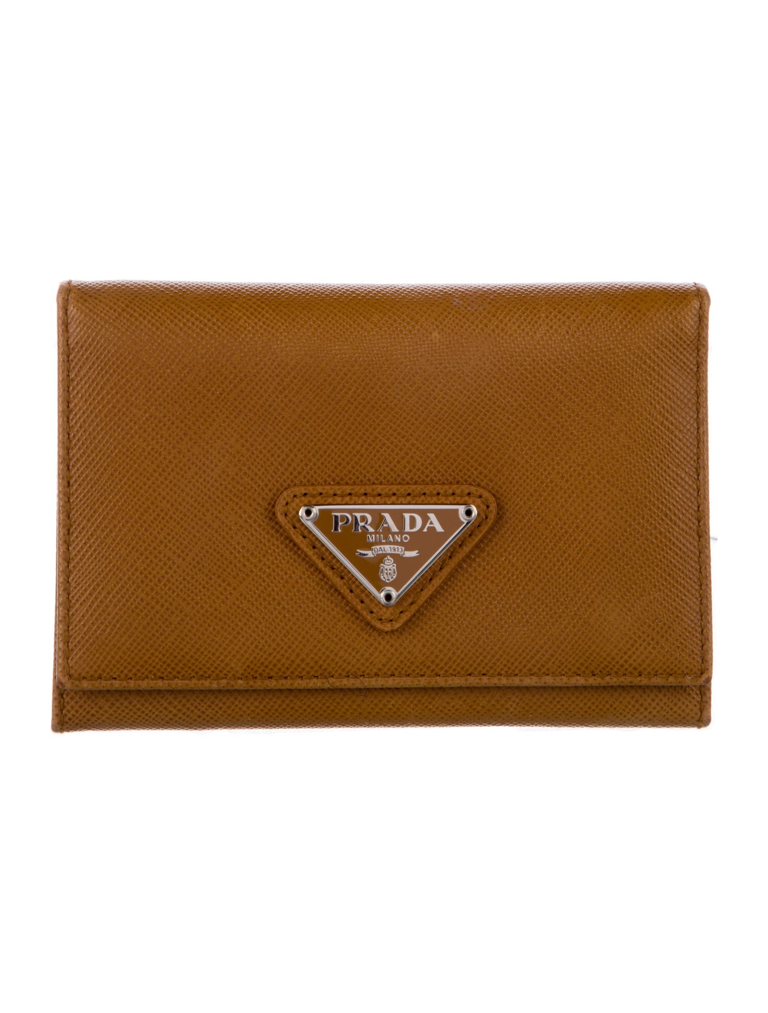 Prada Saffiano Leather Compact Wallet