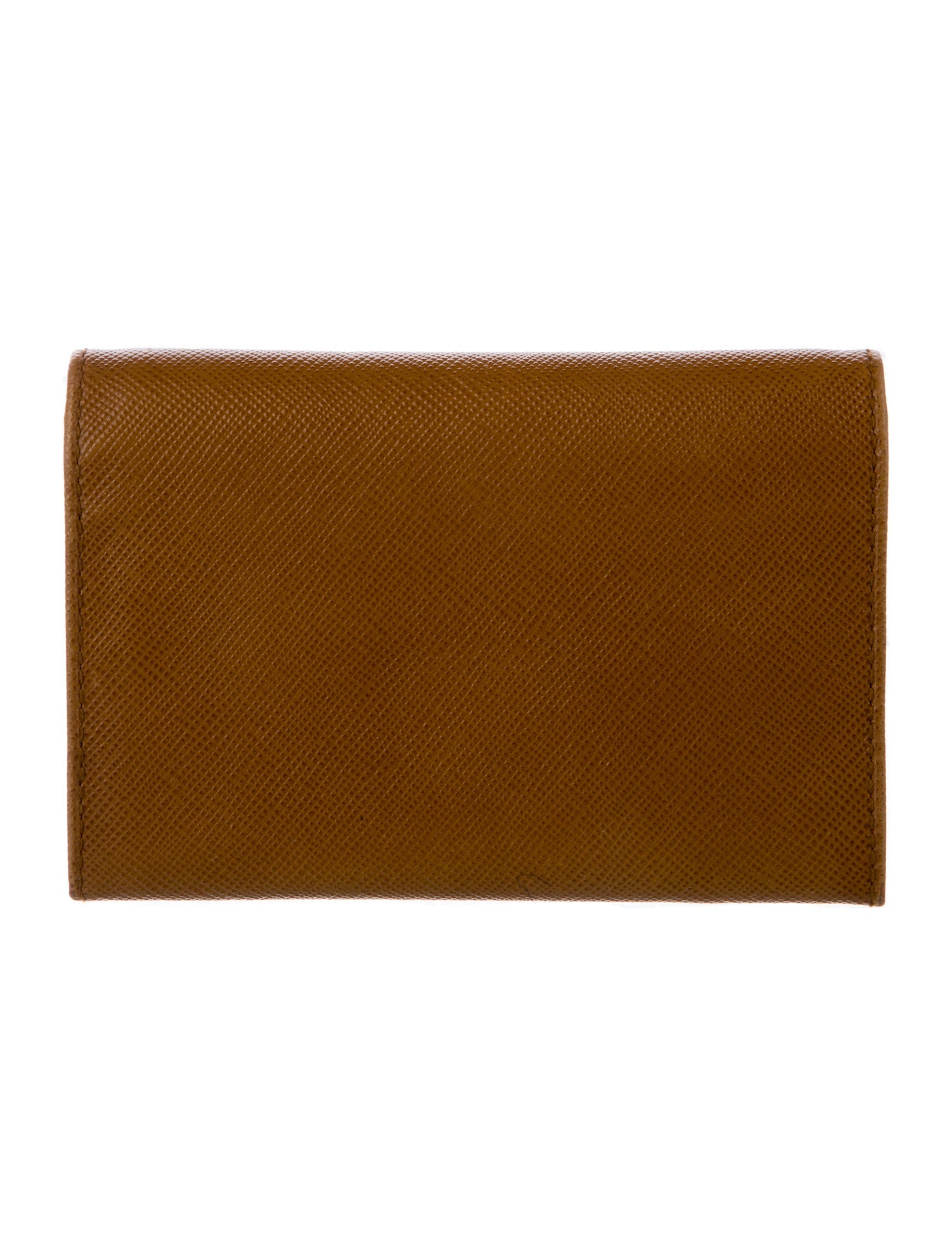 Prada Saffiano Leather Compact Wallet