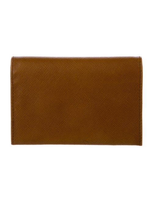 Prada Saffiano Leather Compact Wallet