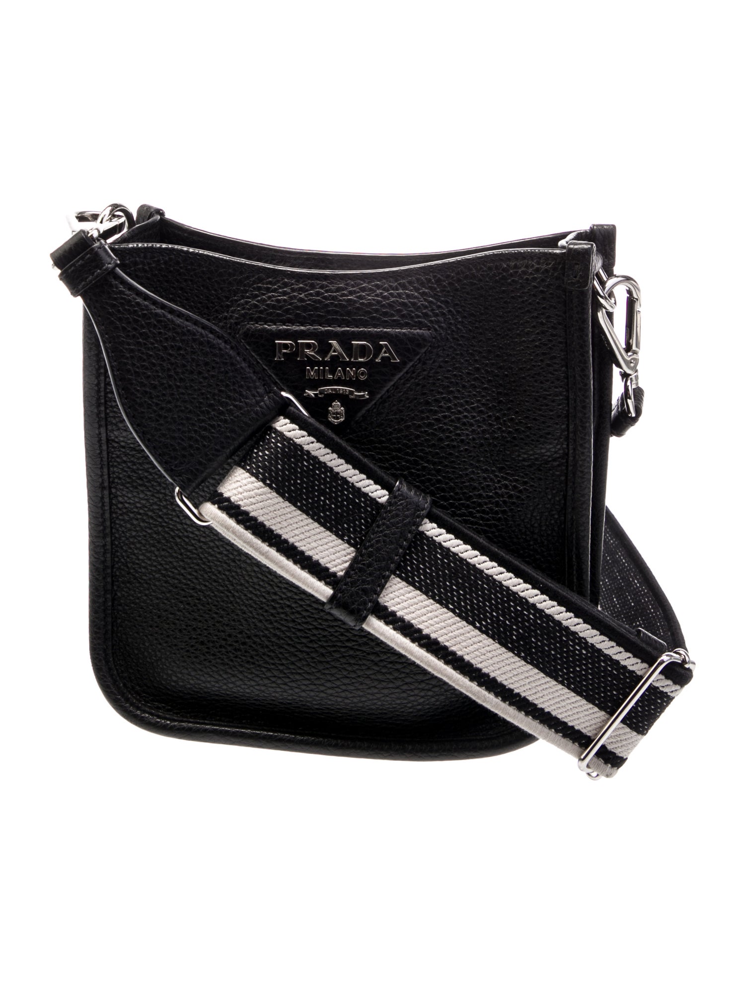 Prada Vitello Daino Leather Messenger Bag