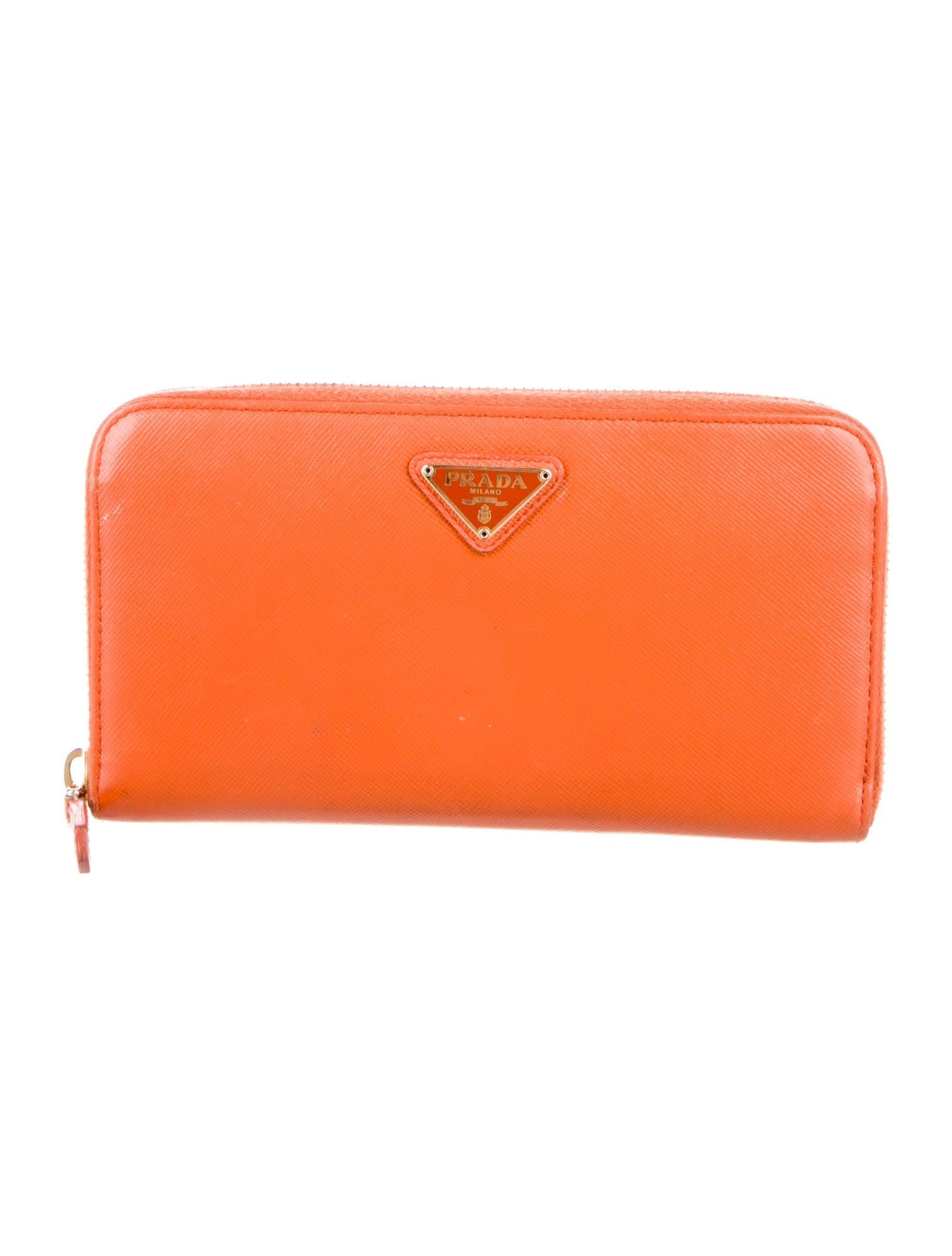 Prada Saffiano Lux Leather Continental Wallet