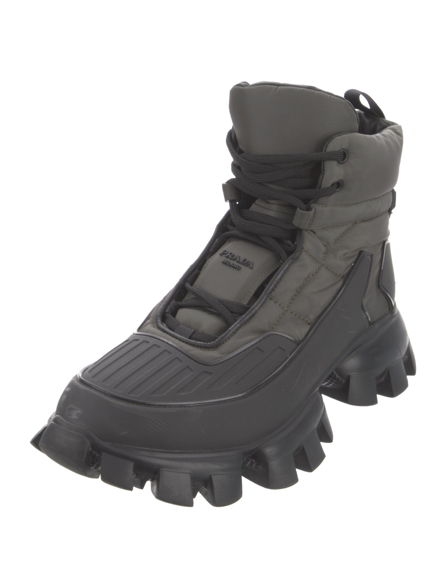 Prada Nylon Hiking Boots
