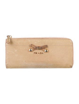 Prada Vitello Leather Pouch