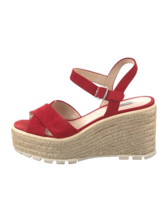 Prada Suede Espadrilles