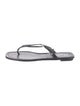 Prada Patent Leather Flip Flops