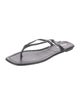 Prada Patent Leather Flip Flops
