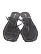 Prada Patent Leather Flip Flops