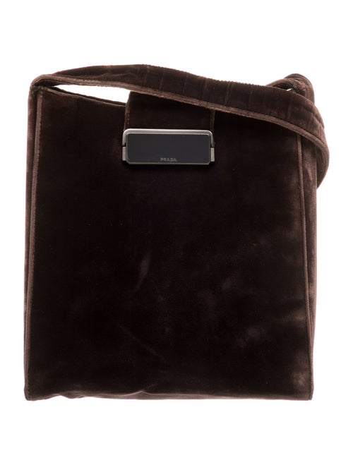 Prada Velvet Shoulder Bag