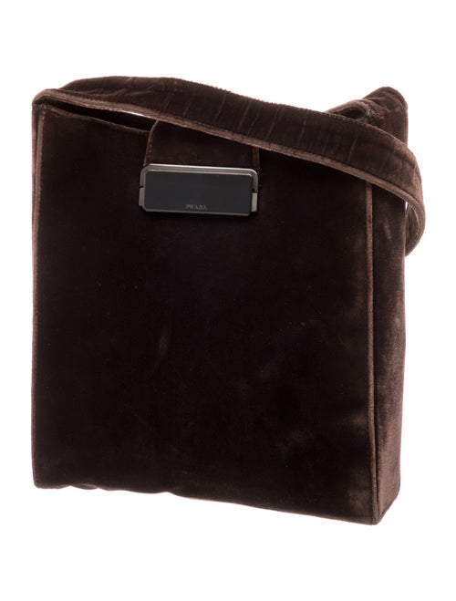 Prada Velvet Shoulder Bag