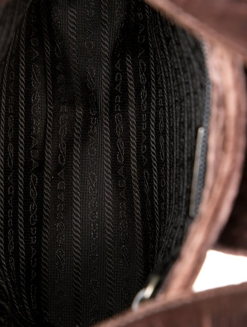 Prada Velvet Shoulder Bag